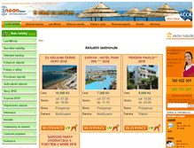 Tablet Screenshot of neantour.cz